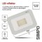 LED reflektor SIMPO 20W, biely, IP65, 2000 lm, neutrálna biela