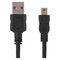 USB kábel 2.0 A/M - mini B/M 2m čierny