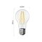 LED žiarovka Filament A60 A CLASS/ E27 / 3,8 W (60 W) / 806 lm / neutrálna biela