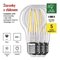 LED žiarovka Filament A60 A CLASS/ E27 / 3,8 W (60 W) / 806 lm / neutrálna biela