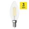 LED žiarovka Filament sviečka / E14 / 1,8 W (25 W) / 250 lm / Teplá biela