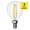 LED žiarovka Filament Mini Globe / E14 / 1,8 W (25 W) / 250 lm / Teplá biela