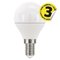 LED žiarovka Classic Mini Globe 5W E14 teplá biela