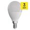 LED žiarovka Classic Mini Globe 7,3W E14 teplá biela