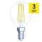 LED žiarovka Filament Mini Globe 6W E14 neutrálna biela