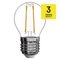 LED žiarovka Filament Mini Globe 1,8W E27 neutrálna biela