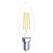 LED žiarovka Filament Candle 6W E14 neutrálna biela