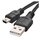 Kabel USB 2.0 A/M - mini B/M 2m černý